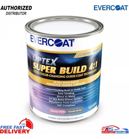 Evercoat 101400 Optex SuperBuild 4-1 4Ltr High-Performance Body Filler